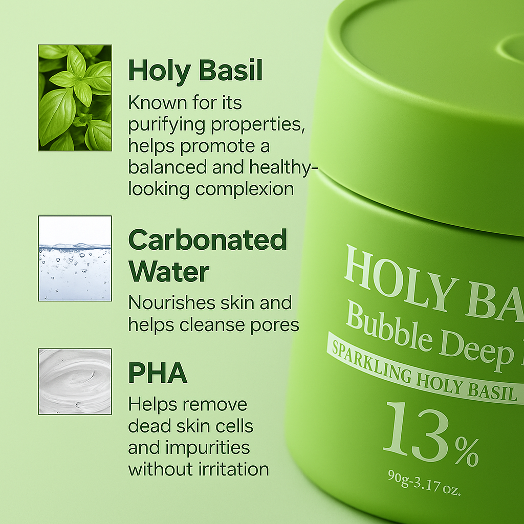 Korean Holy Basil Clay