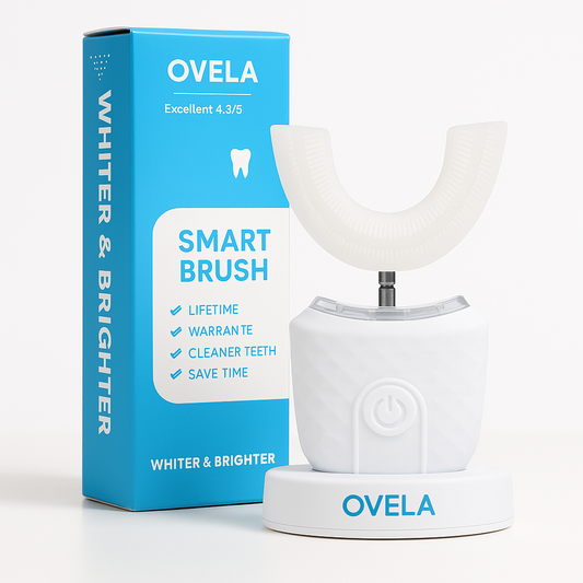 Ovela SmartBrush™  Deep clean in 30 seconds