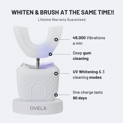 Ovela SmartBrush™  Deep clean in 30 seconds